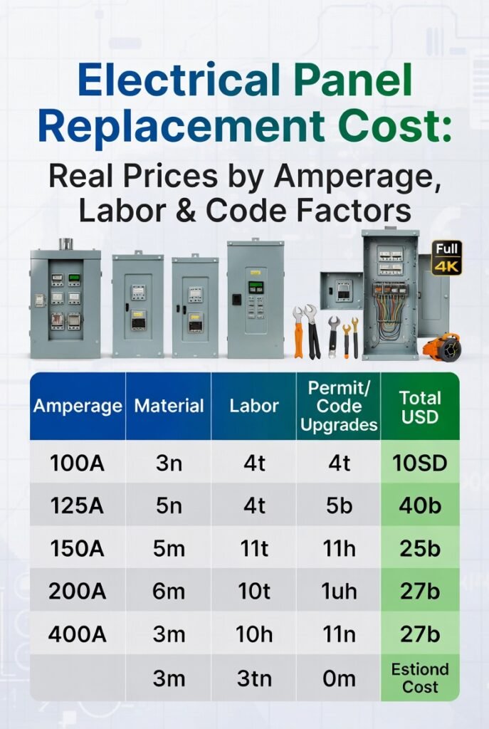 Electrical Panel Replacement Cost
