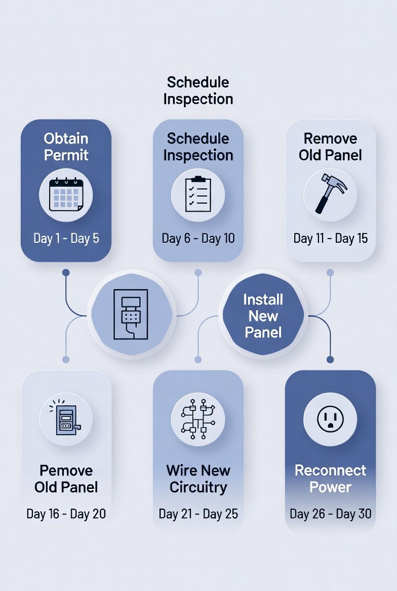 Full Timeline From Permit to Power Reconnect