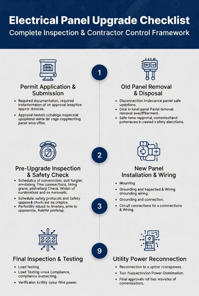 Electrical Panel Upgrade Checklist: